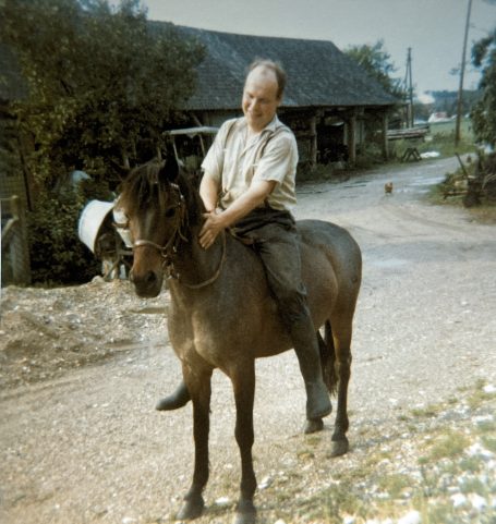 Papa auf Andi